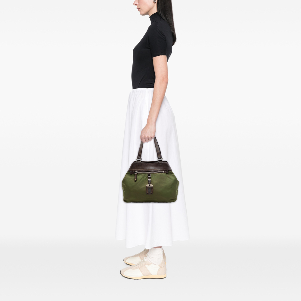 Pre-Loved Prada Tessuto and Leather Tote - Picture 6 of 6